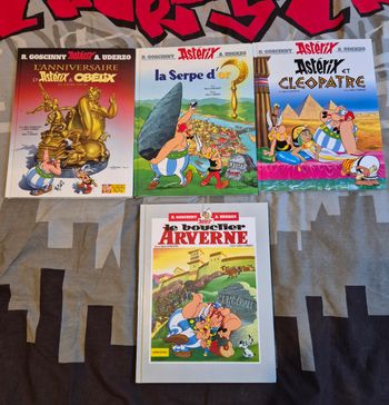 Lot 4 BD Astérix et Obélix