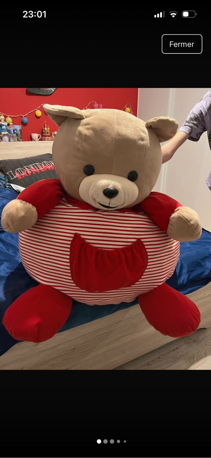 Gros nounours  H:85 D:155