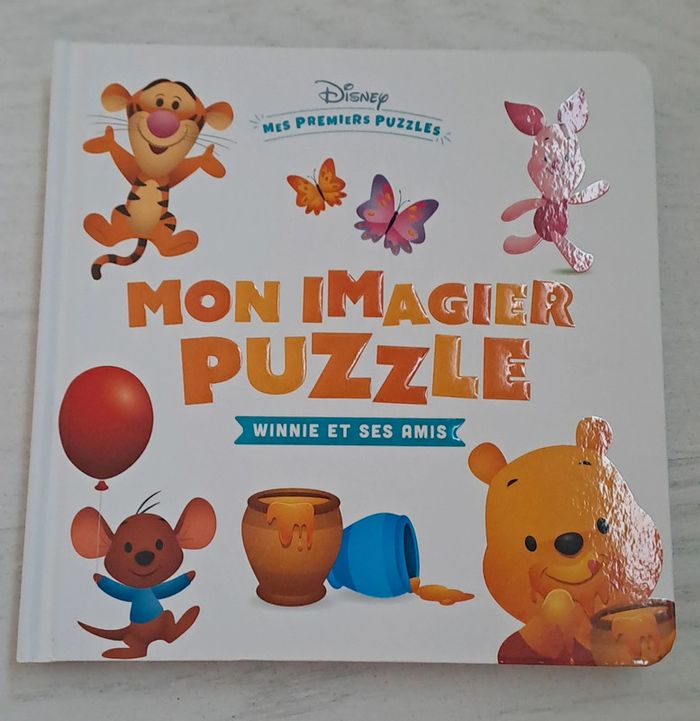 Livre Mes premiers puzzles disney