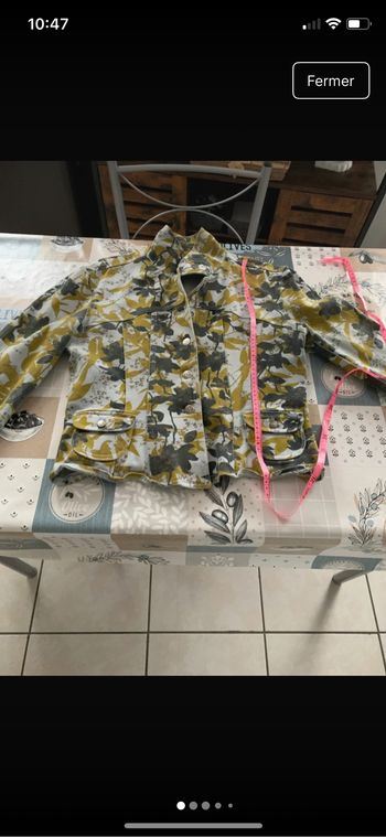 Magnifique veste  en jean