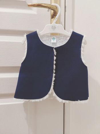 Gillet sans manche fourré intérieur