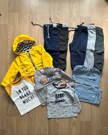 Lot de 11 vêtements garçons taille 18mois