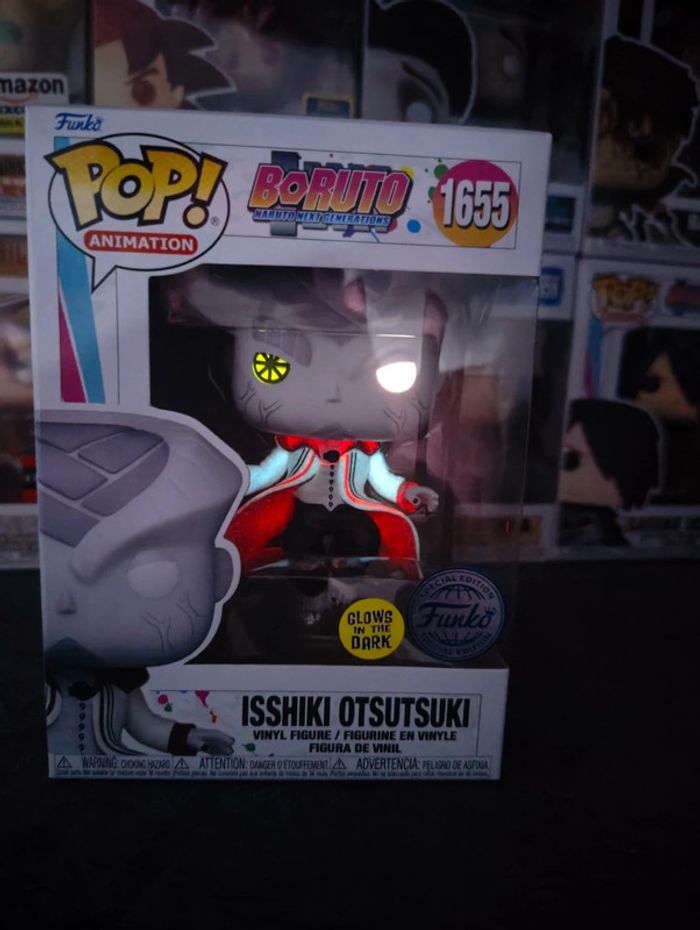 Funko Pop Isshiki Otsutsuki Glow In The Dark.