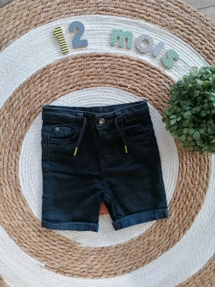 Short bleu marine - Orchestra - 12 mois