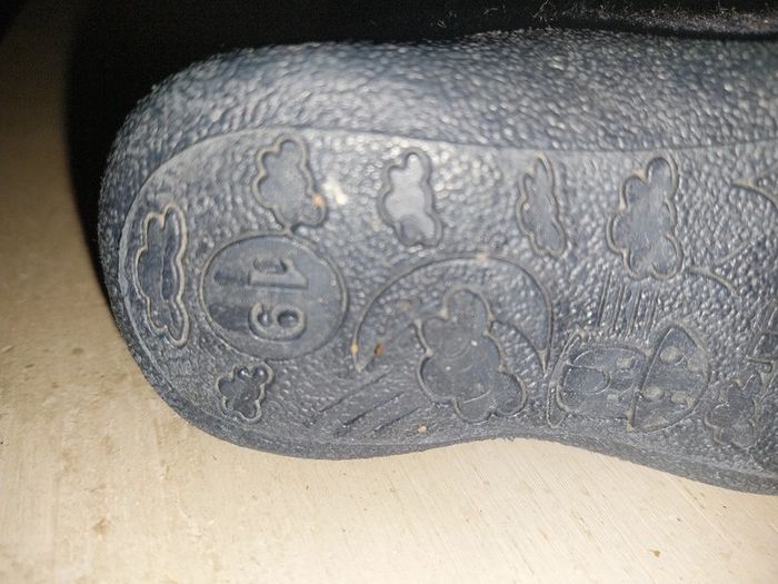 Pantoufles bébé motif éléphant pointure 19 - photo numéro 4