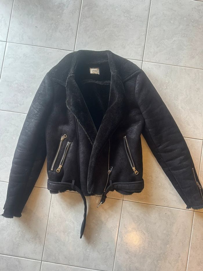Manteau court noir pimkie - photo numéro 4