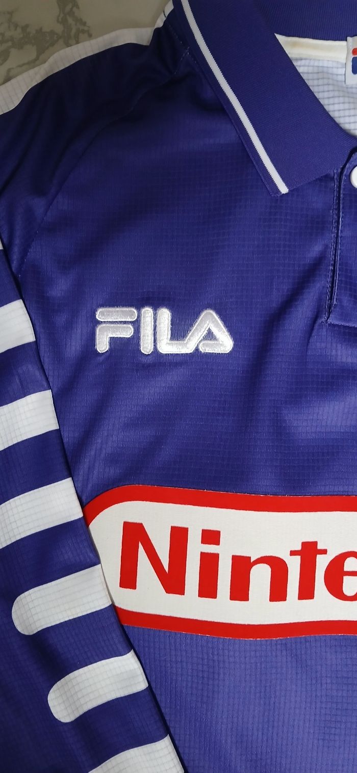 Maillot Fiorentina 1998 floquer batistuta 9 Nintendo taille M - photo numéro 5