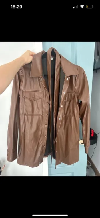 veste similicuir