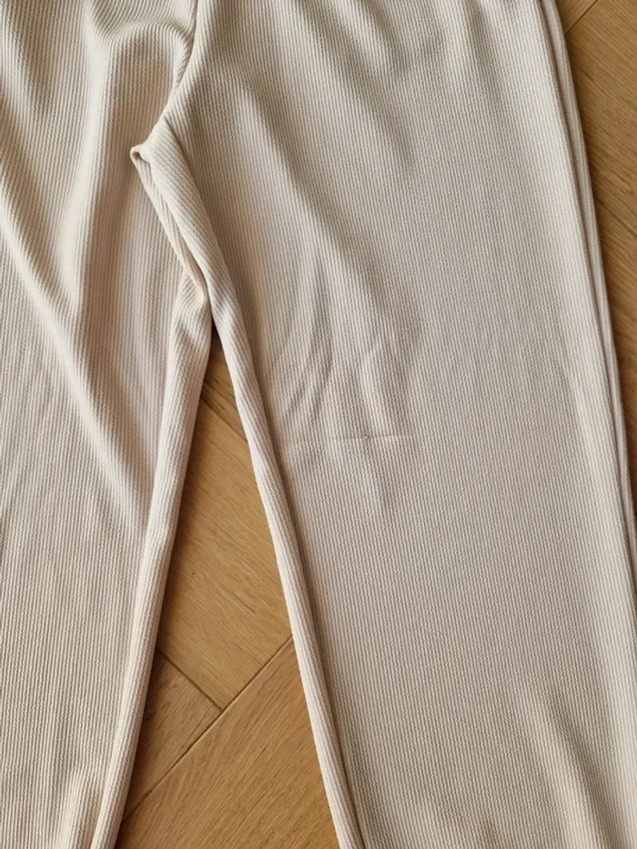 Ensemble fille haut et pantalon fuselé beige 15 ans Shein - photo numéro 5