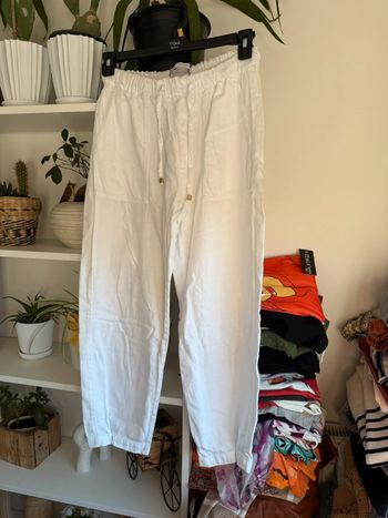 Pantalon blanc Zara