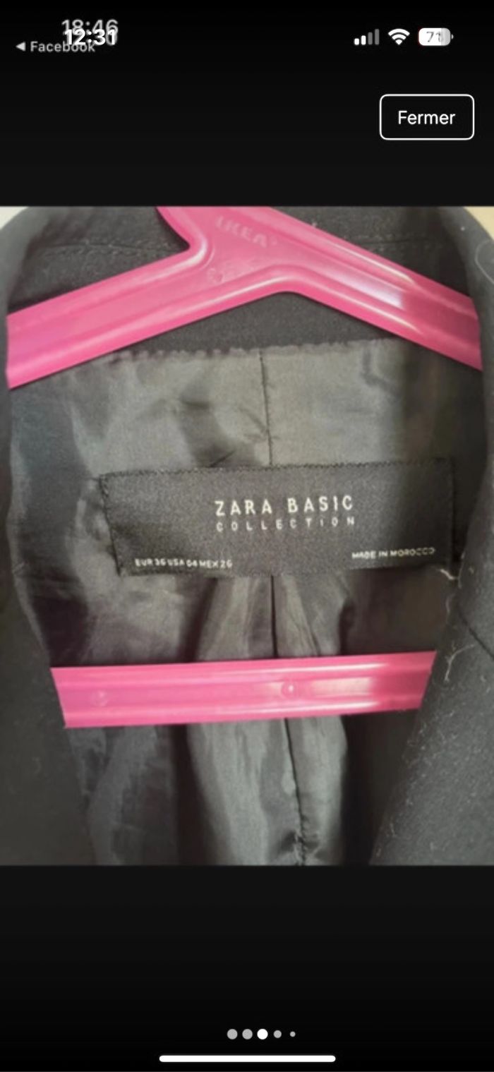 Blazer veste Zara - photo numéro 3