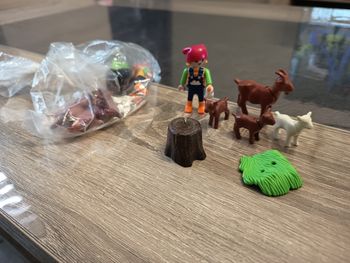 Playmobil spécial plus 4785 fillette avec ses chèvres