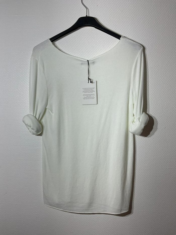 Pull « cœur » femme taille unique (36-40)- nos- neuf avec étiquette - photo numéro 3