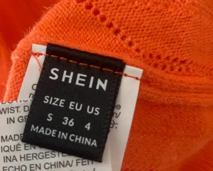 Débardeur ajouré orange – Shein – Taille 36 - photo numéro 4