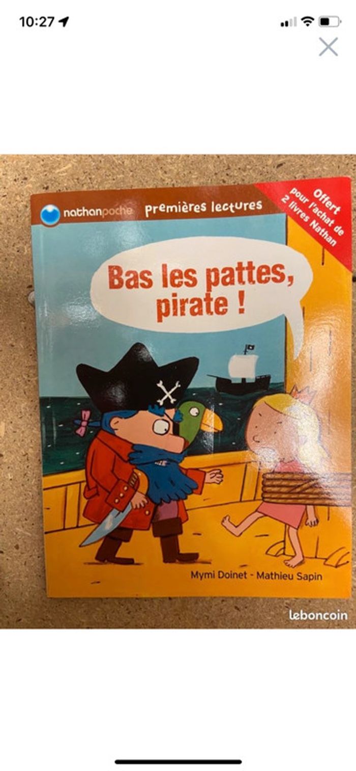 Bas les pattes pirate