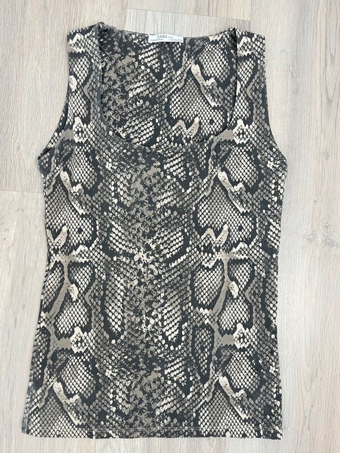 Débardeur femme motif serpent