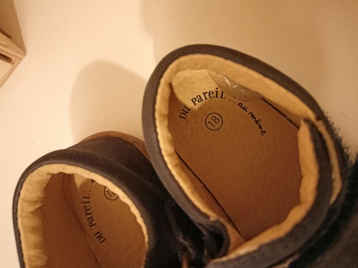 Chaussure bébé garçon premier pas - photo numéro 2