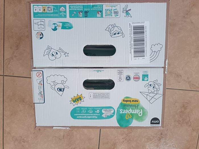 117 couches pampers harmonie new baby taille 2 - photo numéro 2