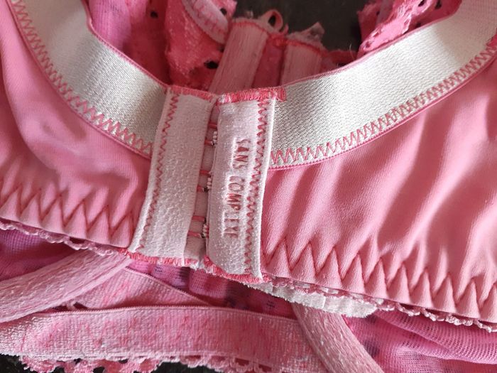 Soutien gorge rose 100D - photo numéro 4