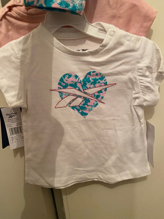 Ensemble rebook 3 pièces, taille 12/18 mois neuf - photo numéro 2