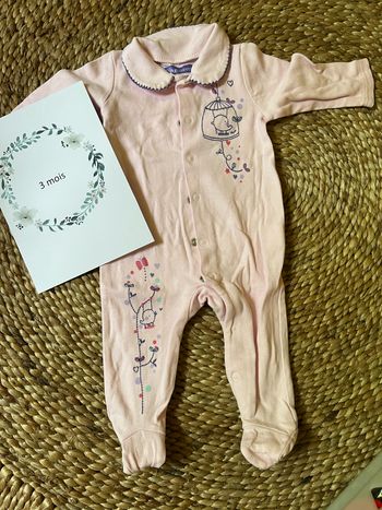 Pyjama léger 3 mois