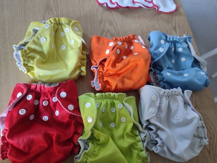 Lot couches applecheek et inserts - photo numéro 9