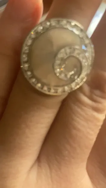 Bague strass