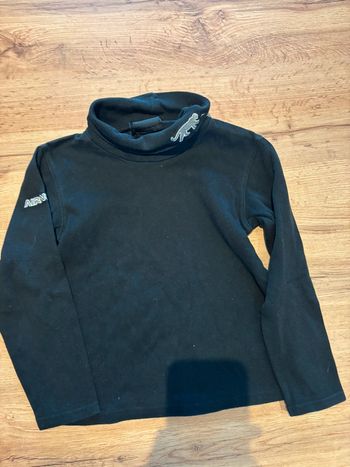 T-shirt manches longues airness noir, taille 5 ans, garçon