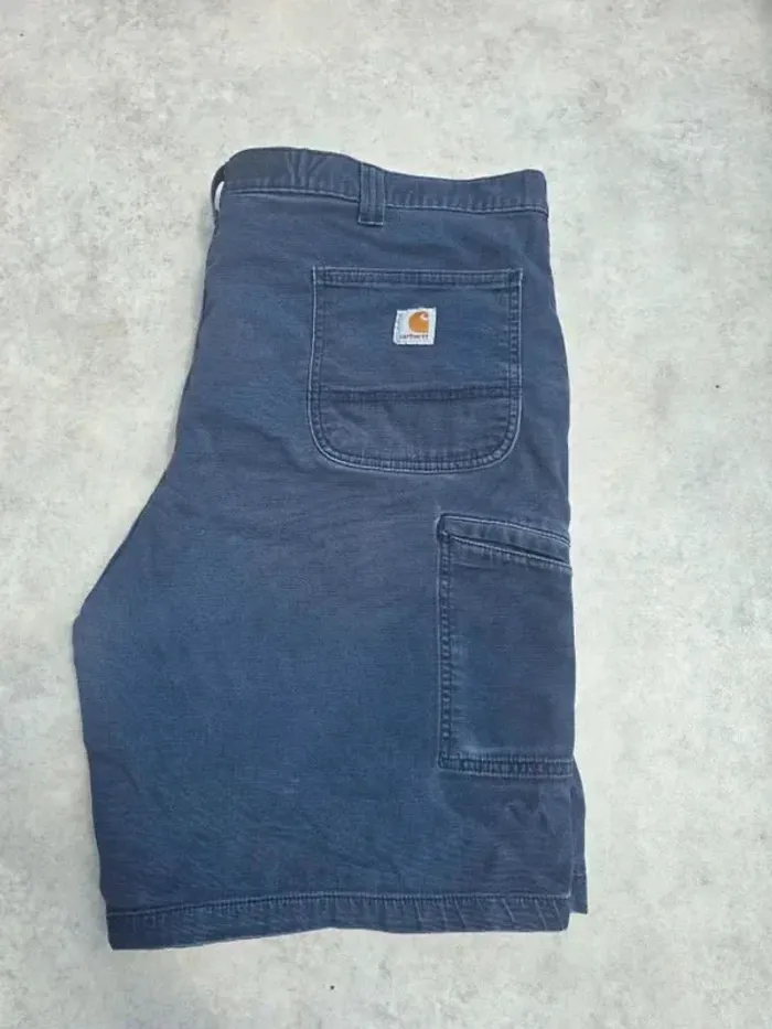 Short Carhartt W44 FR54 Bleu Homme Men SHO94