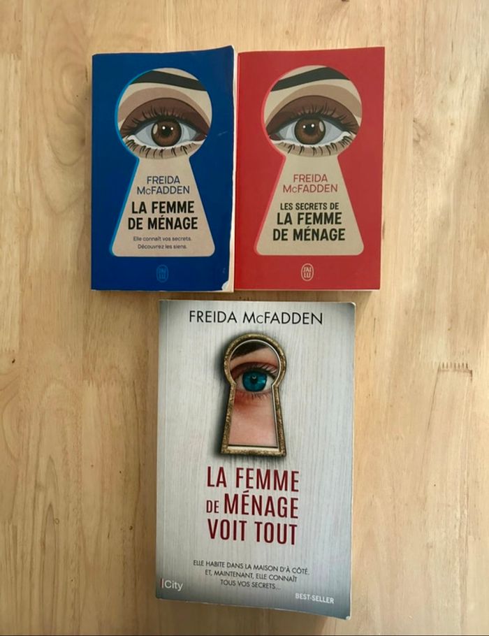 La femme de ménage de Freida McFadden - 3 tomes