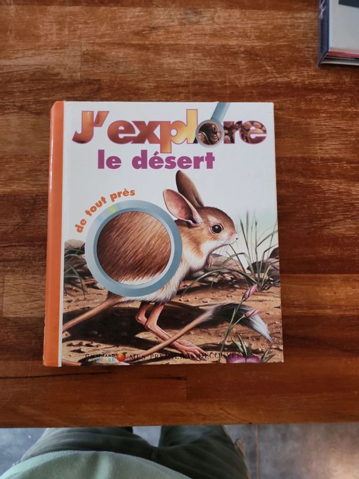 Livre : j'explore le désert
