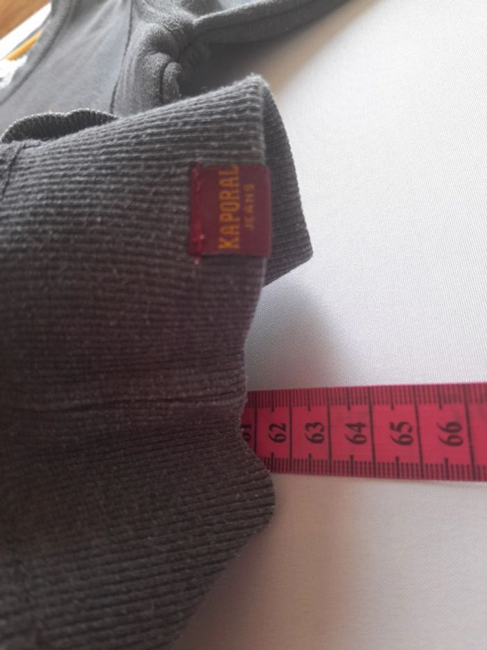 Sweat mixte kaporal avec logo caoutchouc 16 ans - photo numéro 7