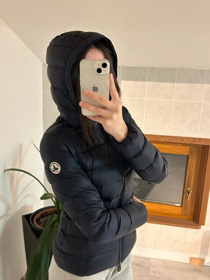 Doudoune Jott Luxe Grand froid bleue marine XS neuve - photo numéro 5