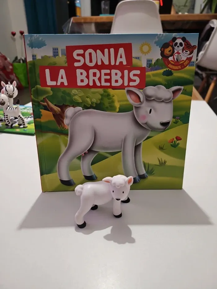 Livre animaux du zoo
