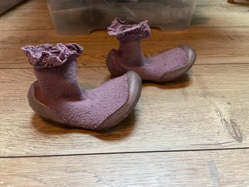 Chausson collégien mademoiselle 406 violet