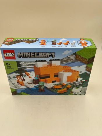 Lego Minecraft N•21178 The fox Lodge neuf