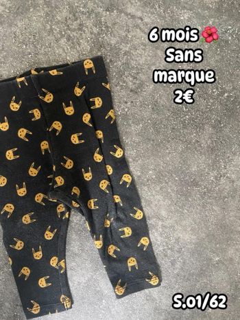 Legging 🌺 6 mois 🌺 Sans marque
