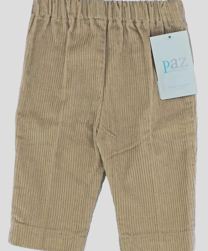 Pantalon 6 mois en velours côtelé Paz Rodriguez - photo numéro 2
