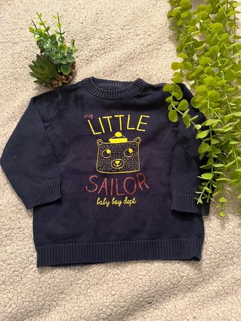 Très beau pull à longue manche bébé garçon