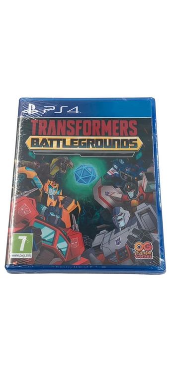 Jeu vidéo Transformers Battlegrounds sur console PS4