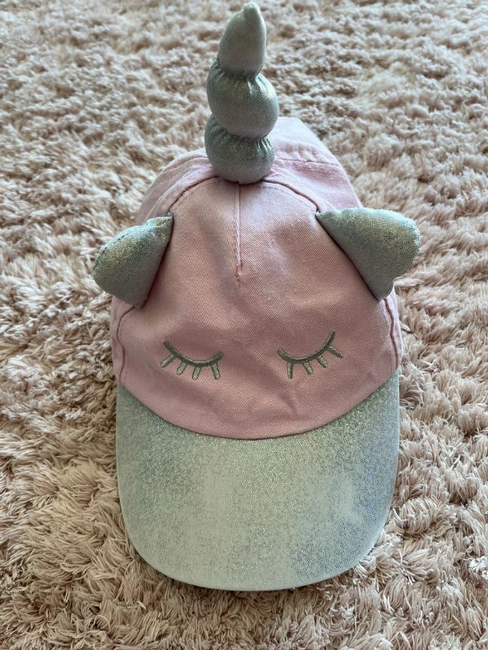Casquette licorne taille unique
