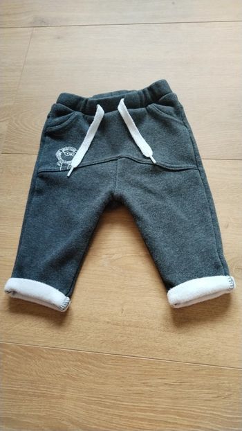 Pantalon moltoné kiabi
