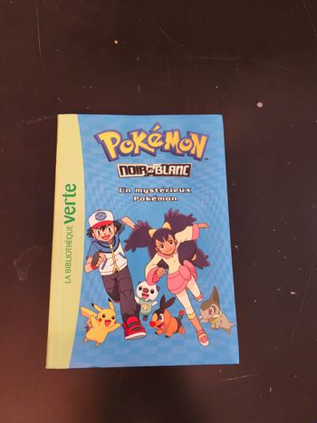 Livre Pokémon Noir et blanc 