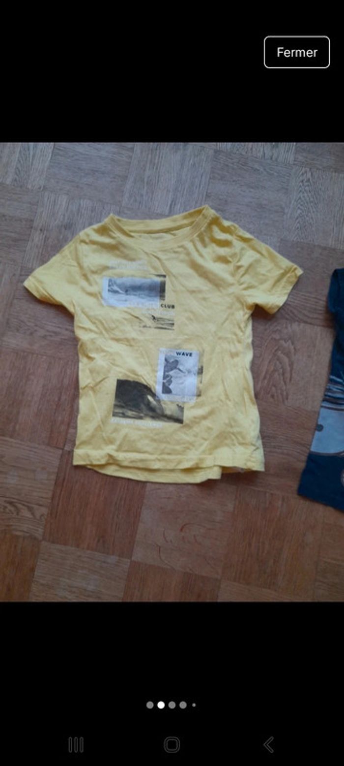 T.shirts x2 Steeds / Kiabi 4 ans - photo numéro 2