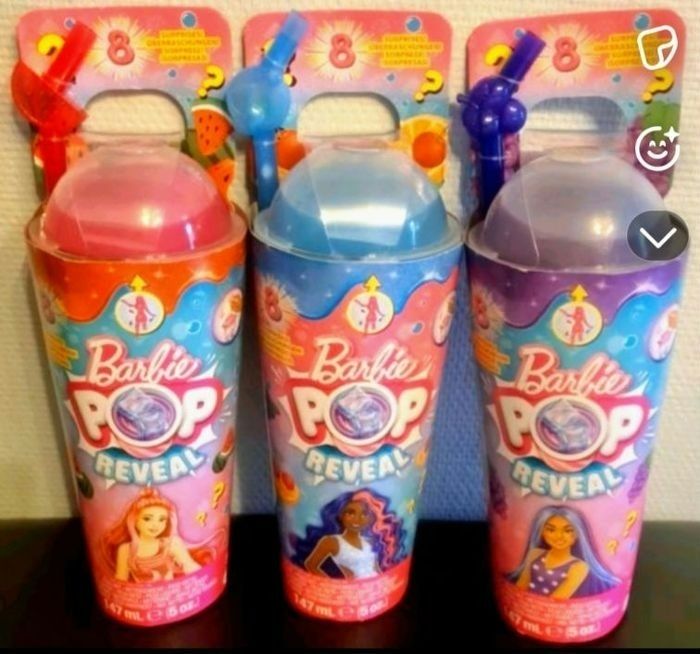 Lot de 3 barbie pop reveal - photo numéro 2