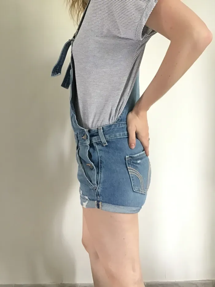 Salopette Short, combishort Hollister - photo numéro 2