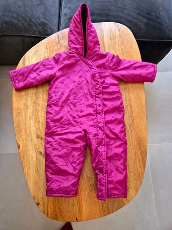 Combinaison fille 23 mois fuschia violet