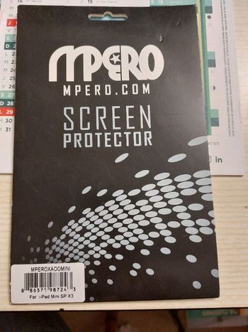 2 films de protections i-pad