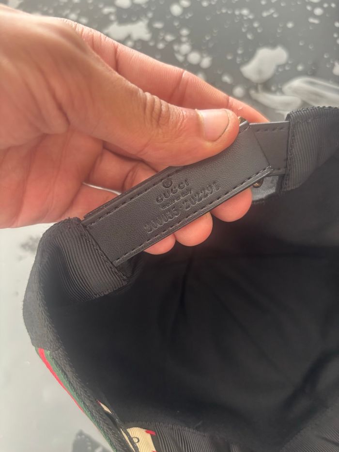 Casquette Gucci noir - photo numéro 4