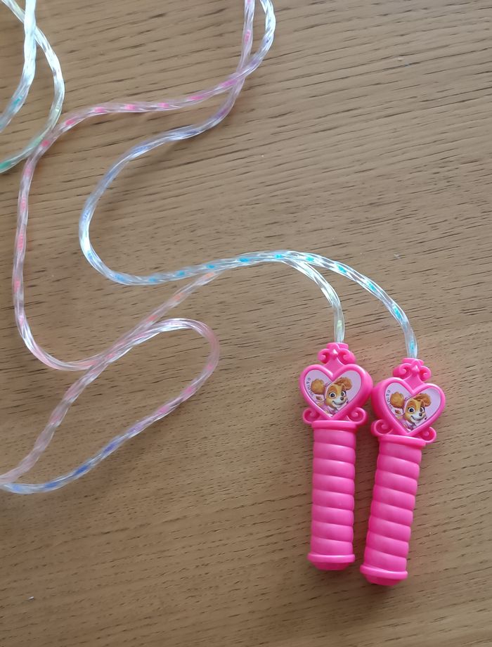 Corde à sauter Pat'patrouille rose longueur 140 cm - photo numéro 5